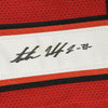 Framed Autographed/Signed Antoine Winfield Jr 35x39 Tampa Bay Red Football Jersey PSA/DNA COA by Hall of Fame Sports Memorabilia