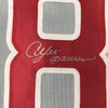 Framed Autographed/Signed Andre Dawson 35x39 Chicago Grey Baseball Jersey JSA COA by Hall of Fame Sports Memorabilia