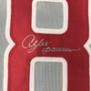 Autographed/Signed Andre Dawson Chicago Grey Baseball Jersey JSA COA