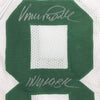 Framed Autographed/Signed Vince Papale Invincible  35x39 Philadelphia White Football Jersey JSA COA