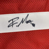 Framed Autographed/Signed Raheem Mostert 35x39 San Francisco Red Football Jersey JSA COA