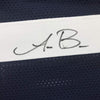 Autographed/Signed AJ A.J. Brown Ole Miss Blue College Football Jersey JSA COA