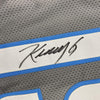 Framed Autographed/Signed Kenny Golladay 35x39 Detroit Grey Football Jersey JSA COA