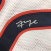 Framed Autographed/Signed Khalil Mack 35x39 Chicago White Football Jersey Beckett BAS COA