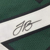 Framed Autographed/Signed Le'Veon LeVeon Bell 35x39 New York Green Football Jersey PSA/DNA COA