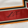 Framed Autographed/Signed Mike Evans 35x39 Tampa Bay White Football Jersey PSA/DNA COA