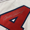 Autographed/Signed Howie Kendrick Washington White Baseball Jersey JSA COA