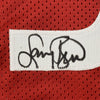 Framed Autographed/Signed Larry Bird 35x39 All-Star Game Red Basketball Jersey Beckett BAS COA