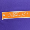 Framed Autographed/Signed Devin Booker 35x39 Phoenix Purple Basketball Jersey Steiner Sports COA