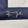 Framed Autographed/Signed Khalil Mack 35x39 Chicago Retro White Football Jersey Beckett BAS COA