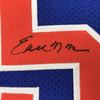 Autographed/Signed Earl Monroe New York Blue Basketball Jersey JSA COA
