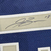 Autographed/Signed Jalen Brunson Dallas Dark Blue Basketball Jersey JSA COA