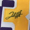 Framed Autographed/Signed Josh Hart 35x39 Los Angeles LA #3 Purple Basketball Jersey JSA COA