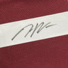 Framed Autographed/Signed Jaylen Waddle 35x39 Alabama Red College Football Jersey Beckett BAS COA