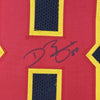 Framed Autographed/Signed Dwayne Bowe 35x39 Kansas City Black Football Jersey JSA COA