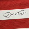 Autographed/Signed Joe Montana San Francisco Red Stat Football Jersey JSA COA