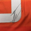 Framed Autographed/Signed Donovan Mitchell 35x39 Utah Orange Basketball Jersey PSA/DNA COA