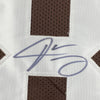 Framed Autographed/Signed Jarvis Landry 35x39 Cleveland Football Brown Jersey JSA COA