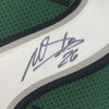Framed Autographed/Signed Miles Sanders 35x39 Philadelphia Green Football Jersey JSA COA