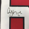 Framed Autographed/Signed Andy Greene 35x39 New Jersey Red Hockey Jersey PSA/DNA COA by Hall of Fame Sports Memorabilia