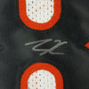 Framed Autographed/Signed Tee Higgins 35x39 Cincinnati White Football Jersey JSA COA