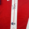 Framed Autographed/Signed Vitinha 35x39 PSG Paris Saint Germain Red Soccer Futbol Jersey Beckett BAS COA by Hall of Fame Sports Memorabilia