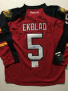 Autographed/Signed Aaron Ekblad Florida Panthers Hockey Jersey PSA/DNA COA