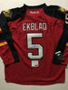 Autographed/Signed Aaron Ekblad Florida Panthers Hockey Jersey PSA/DNA COA