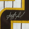 Autographed/Signed Fernando Tatis Jr. San Diego Pinstripe Baseball Jersey JSA COA by Hall of Fame Sports Memorabilia
