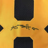 Framed Autographed/Signed Antonio Brown 35x39 Pittsburgh Steelers Color Rush Black Football Jersey Beckett BAS COA by Hall of Fame Sports Memorabilia
