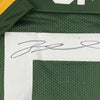 Framed Autographed/Signed Za'Darius Smith 35x39 Green Bay Green Football Jersey JSA COA