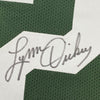 Autographed/Signed Lynn Dickey Green Bay Green Football Jersey JSA COA