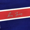 Framed Autographed/Signed Greg Maddux 35x39 Chicago Blue Baseball Jersey JSA COA