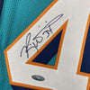 Autographed/Signed Ricky Williams Miami Teal Football Jersey Tristar COA Holo