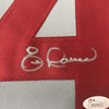 Framed Autographed/Signed Eric Davis 35x39 Cincinnati Grey Baseball Jersey JSA COA