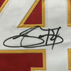 Framed Autographed/Signed Sammy Watkins 35x39 Kansas City Red Football Jersey JSA COA
