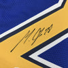 Framed Autographed/Signed Melvin Gordon 35x39 Los Angeles LA Chargers Color Rush Football Jersey Beckett BAS COA