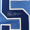 Framed Autographed/Signed Bob Horner 35x39 Atlanta Light Blue Baseball Jersey JSA COA by Hall of Fame Sports Memorabilia