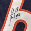 Framed Autographed/Signed Jay Cutler 35x39 Chicago Blue Football Jersey PSA/DNA COA