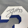 Framed Autographed/Signed Tobias Harris 35x39 Philadelphia Grey Basketball Jersey JSA COA