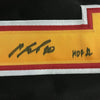 Framed Autographed/Signed Pavel Bure HOF 12  35x39 Vancouver Canucks Black Hockey Jersey Beckett BAS COA