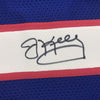 Autographed/Signed Jim Kelly Buffalo Blue Football Jersey JSA COA