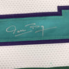 Autographed/Signed Muggsy Bogues Charlotte White Basketball Jersey PSA/DNA COA