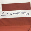 Framed Autographed/Signed Earl Campbell HT 77 35x39 Texas Orange College Football Jersey JSA COA