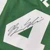 Autographed/Signed Brian Scalabrine Boston Green Basketball Jersey JSA COA