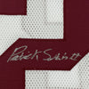 Framed Autographed/Signed Patrick Surtain II 35x39 Alabama White College Football Jersey JSA COA