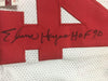 Framed Autographed/Signed Elvin Hayes HOF 90  35x39 Houston White Basketball Jersey JSA COA