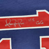 Framed Autographed/Signed Omar Vizquel 11x GG 35x39 Cleveland Blue Baseball Jersey JSA COA
