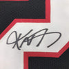 Framed Autographed/Signed Keanu Neal 35x39 Atlanta Retro Black Football Jersey PSA/DNA COA