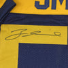 Autographed/Signed Za'Darius Smith Green Bay Retro Blue Football Jersey JSA COA